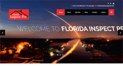 Desktop Screenshot of floridainspectpro.com